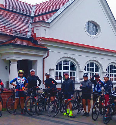 Rowerowi pielgrzymi z Żywca w Szilo