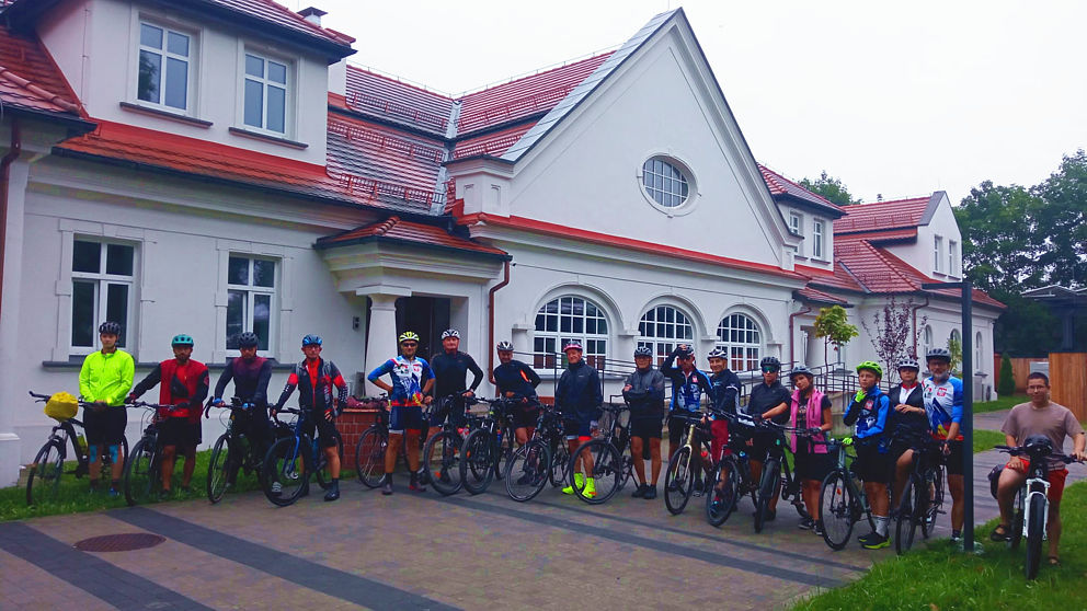Rowerowi pielgrzymi z Żywca w Szilo