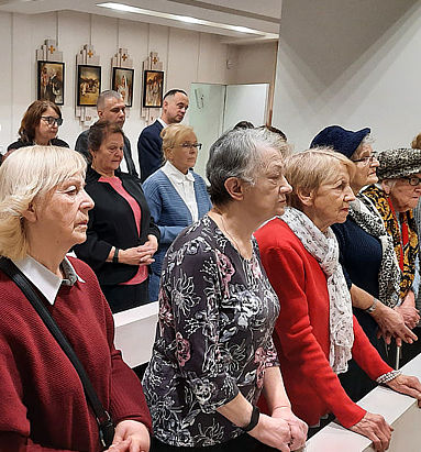Pielgrzymi kalwaryjscy w Domu Szilo